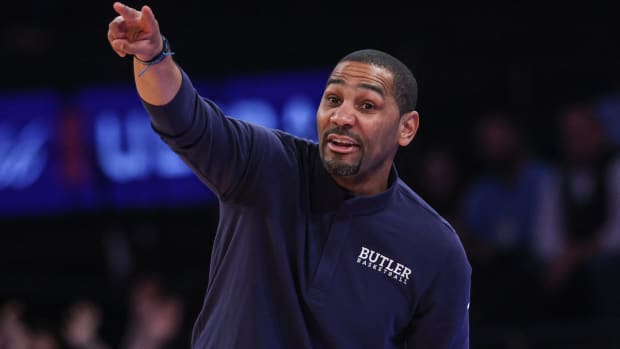 Butler Bulldogs head coach LaVall Jordan